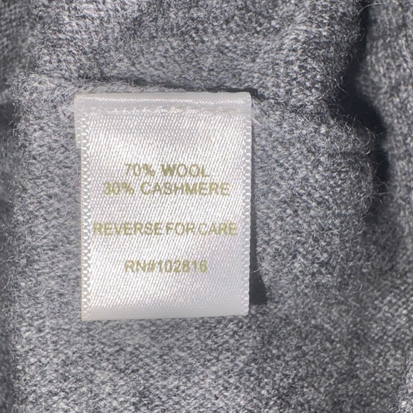 Garnet Hill oversized wool/cashmere blend turtleneck sweater NWOT - Picture 13 of 16